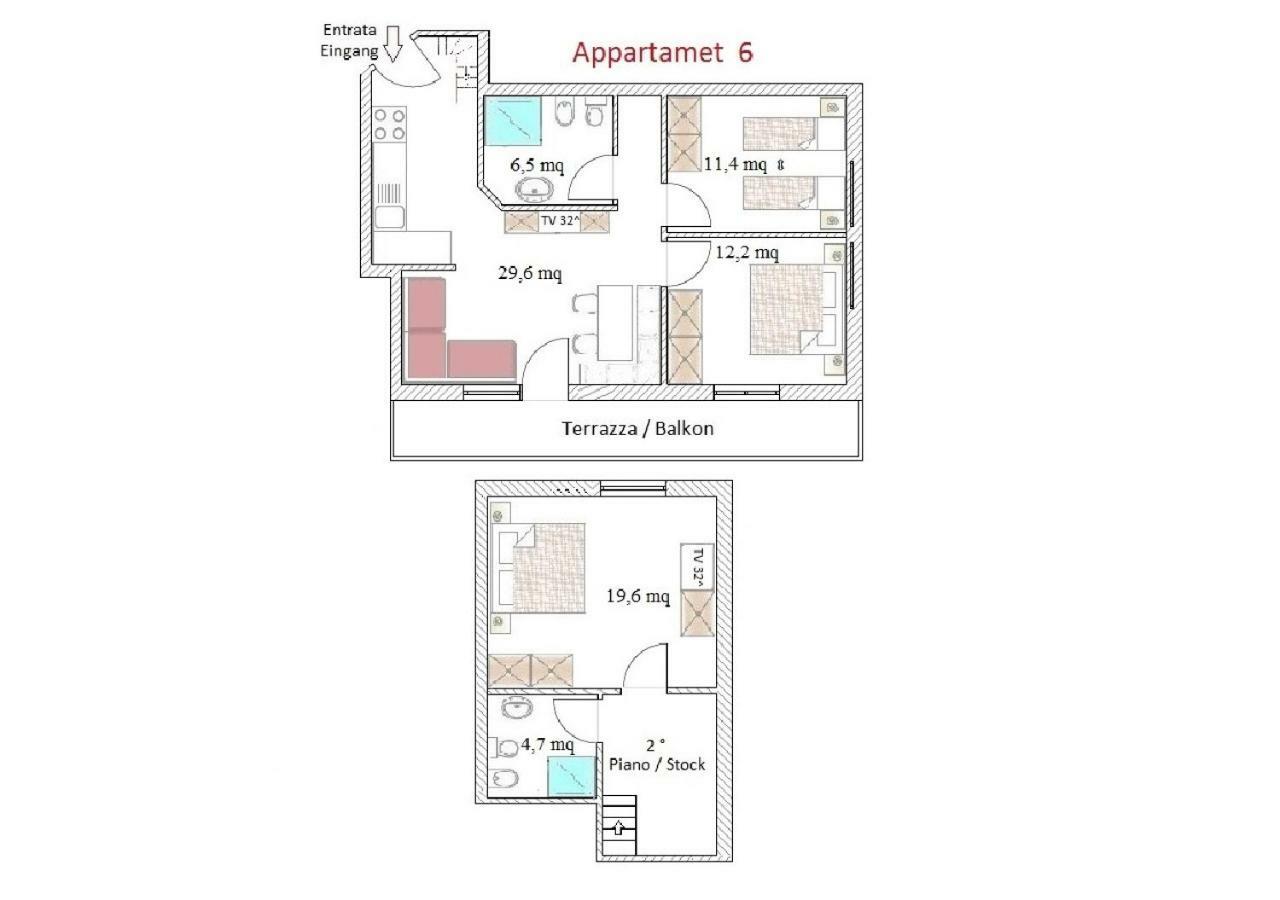 Sexten Residence Kramhuter חדר תמונה